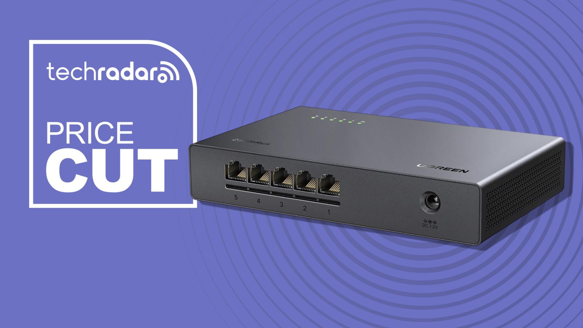 Ugreen's 5-port 2.5Gb switch gets an early Prime Day price cut