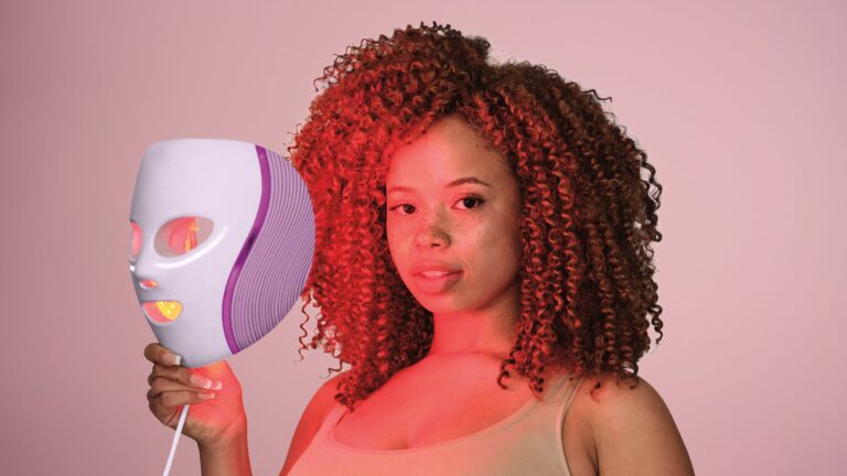 Shark upgrades its acclaimed CryoGlow blemish-busting LED face mask – it costs a little more but it delivers better coverage around the crows' feet area and its battery life is better too