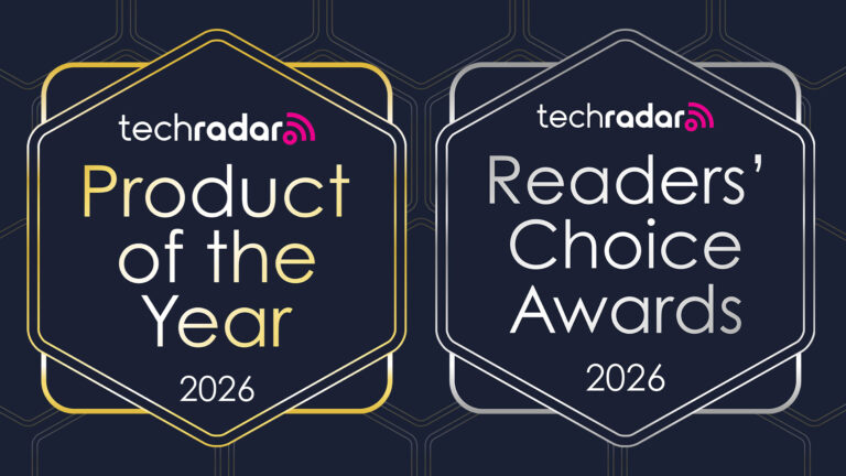 Two award logos. One says