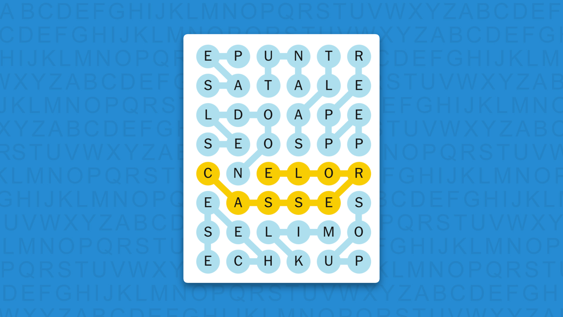 NYT Strands answers for game 860 on a blue background