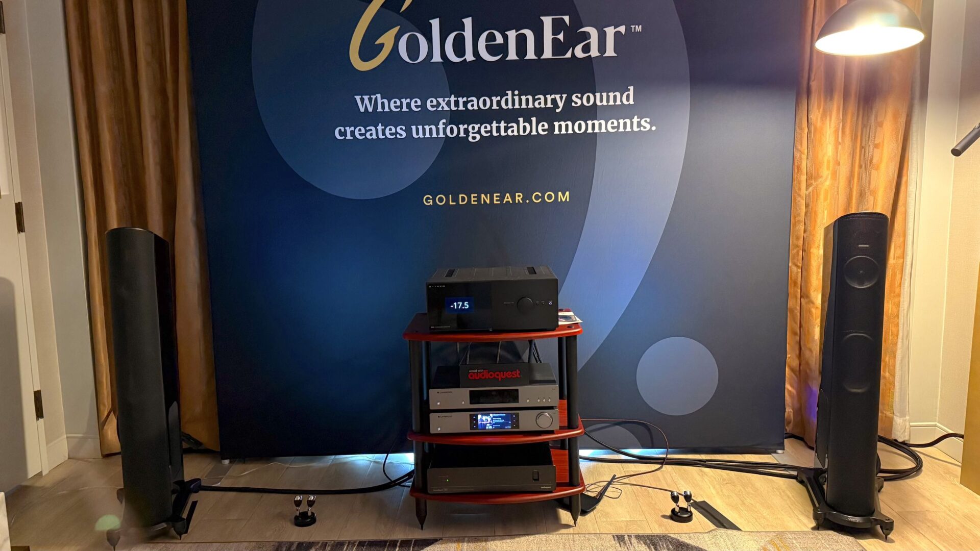 The Goldenear T44 Speakers or the way get the best of both solid state and tube