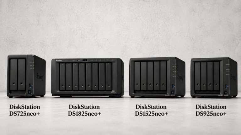 Synology DiskStation DS1825neo+, DS1525neo+, DS925neo+, DS725neo+