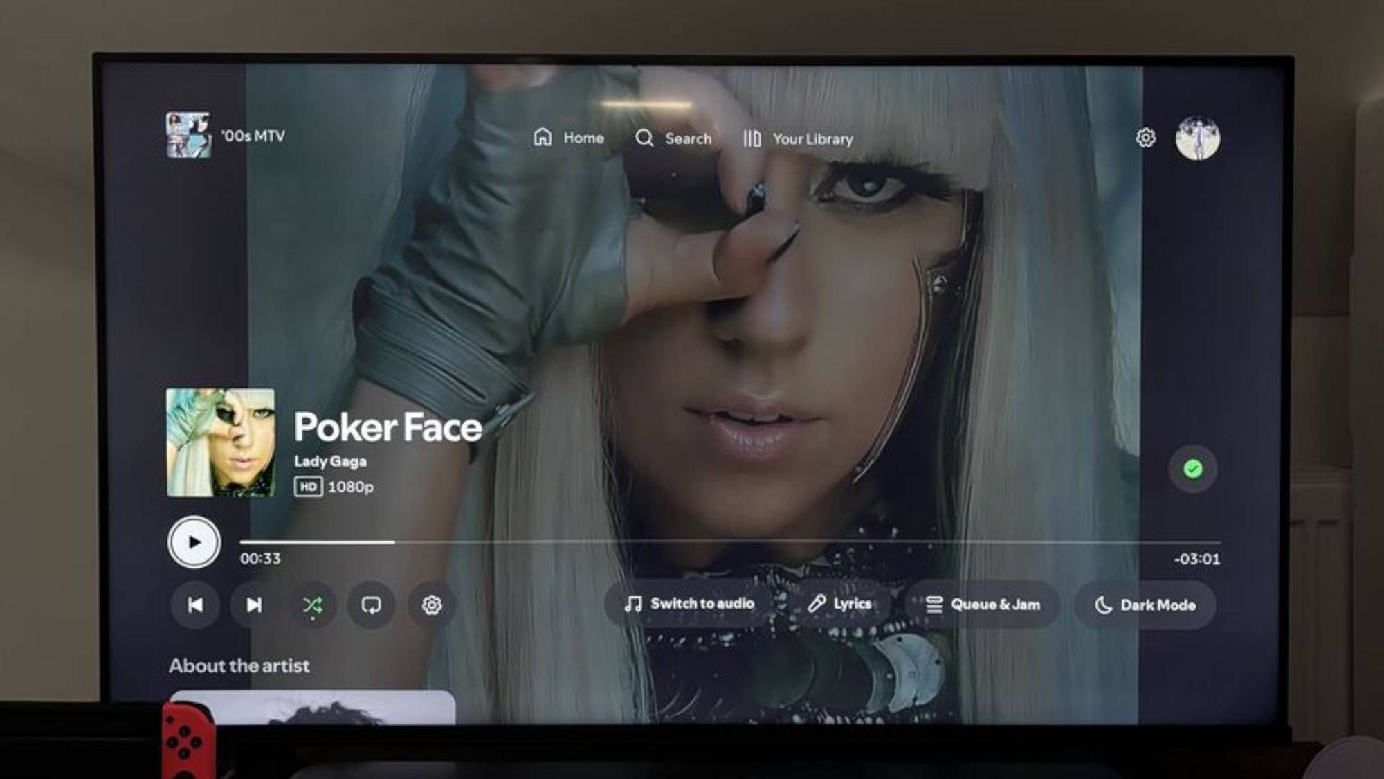 Spotify, I owe you an apology — my smart TV finally got Spotify after years of waiting, and now I suddenly love its roster of music videos