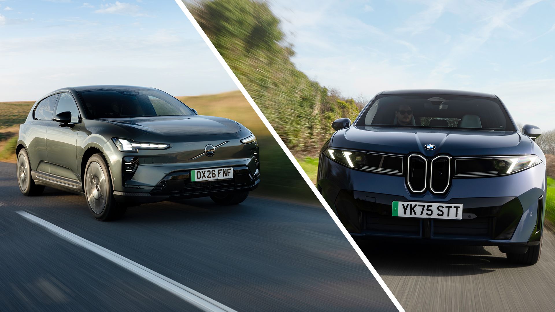 BMW iX3 v Volvo EX60