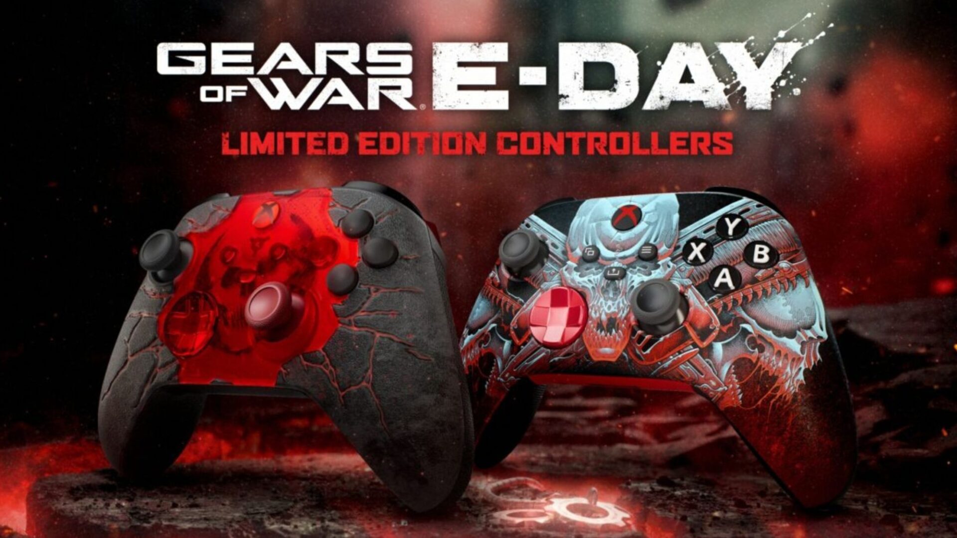 Xbox unveils new limited edition Gears of War controllers, and fans say 'they look frigging awesome'