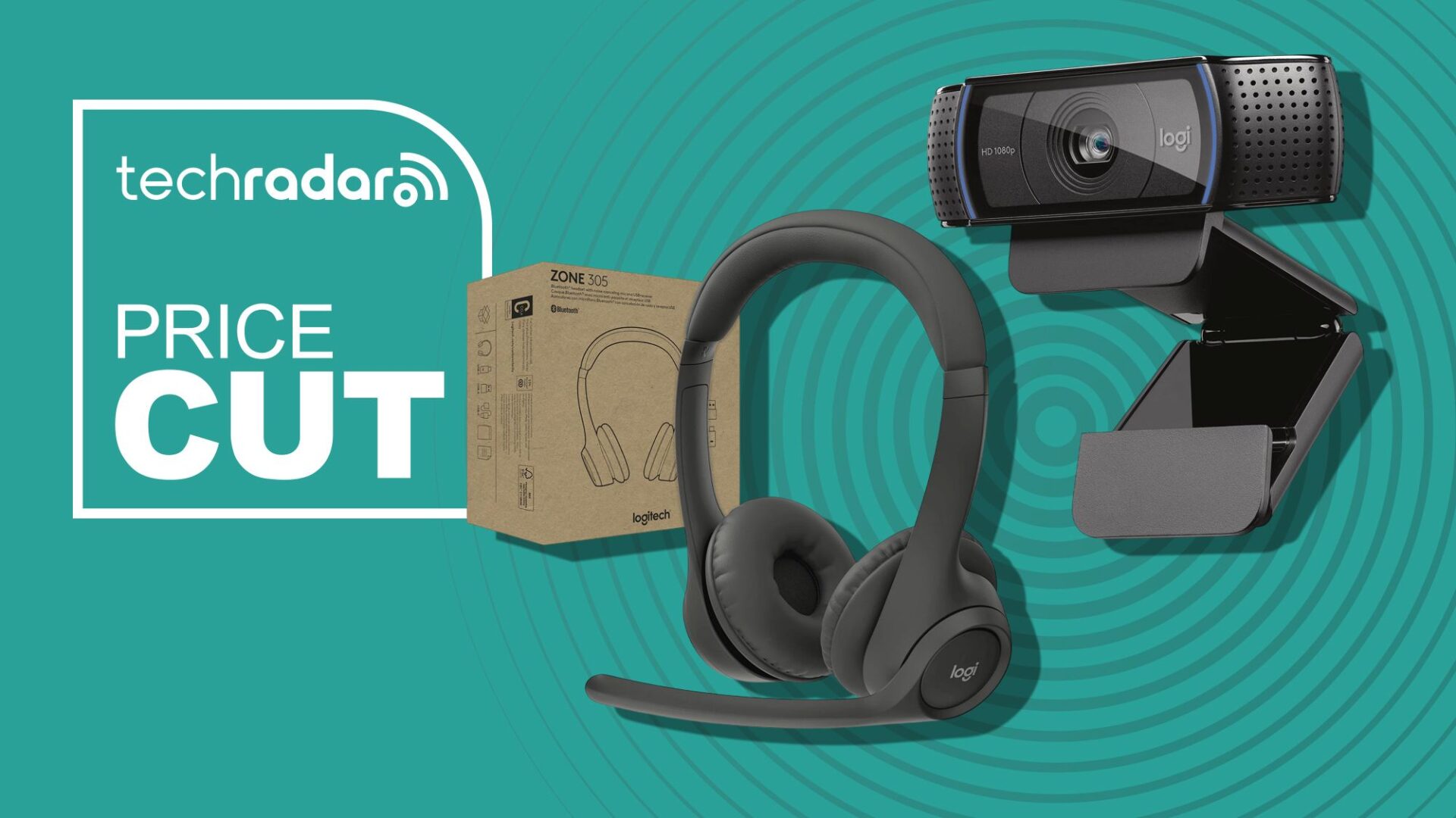 Logitech's Zone 305 headset and C920x webcam get a price cut