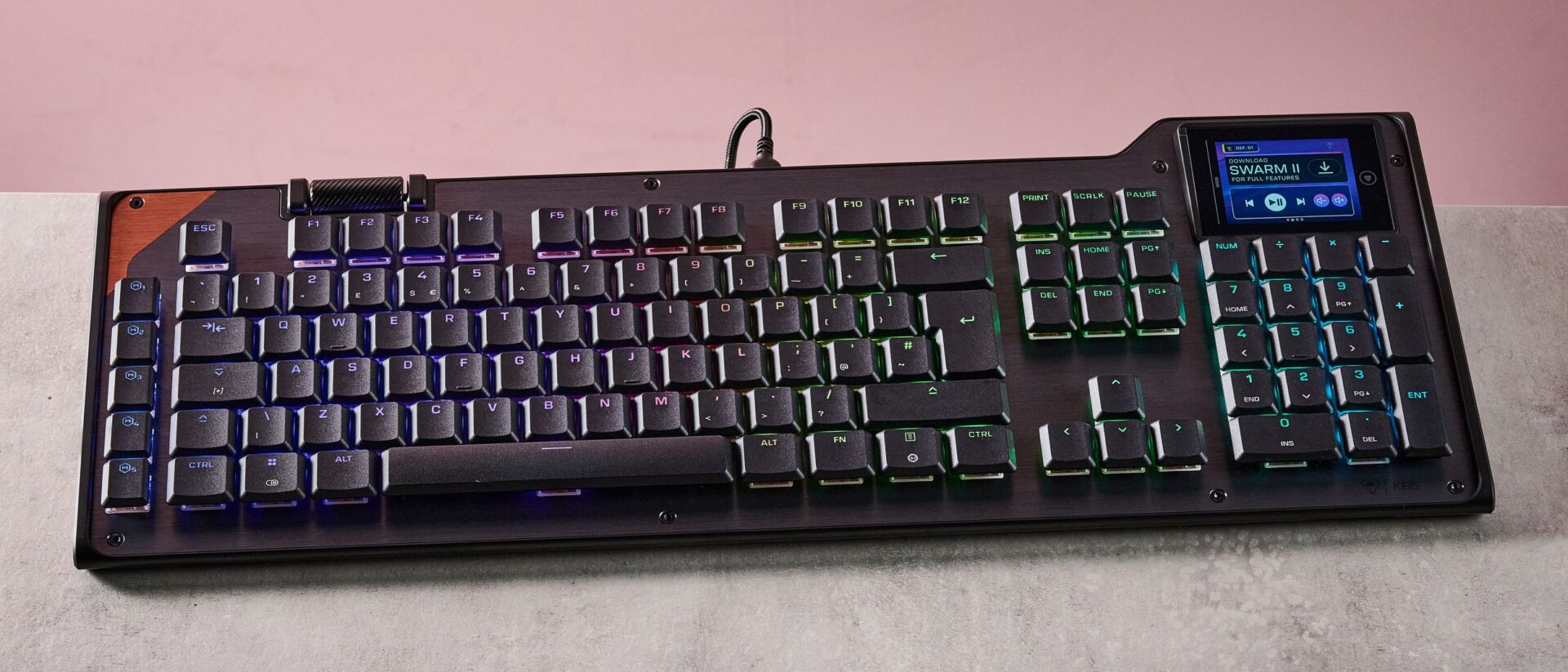 Turtle Beach Command Series KB5 review: a large gaming keyboard that needs a heavy touch