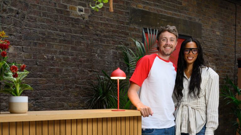 Rochelle Humes and Roman Kemp