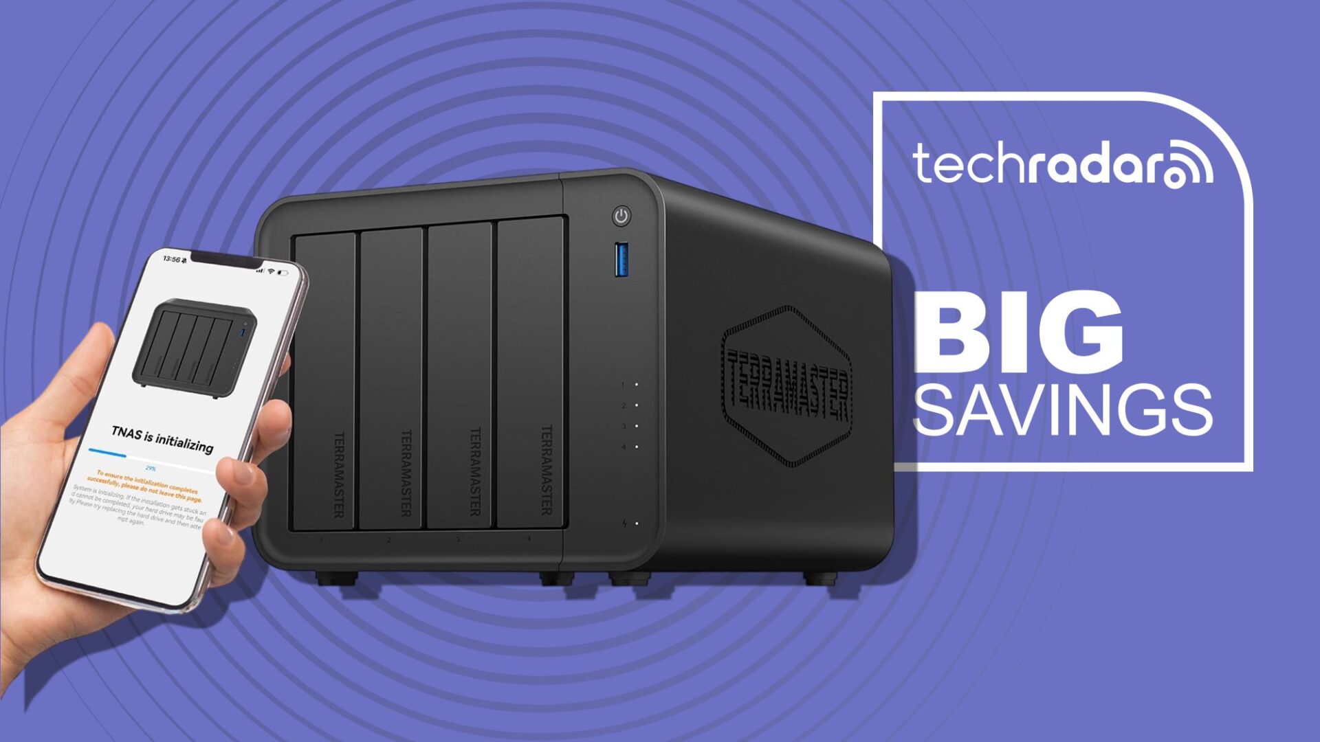 TerraMaster F4-425 NAS with 120TB storage space gets a price cut