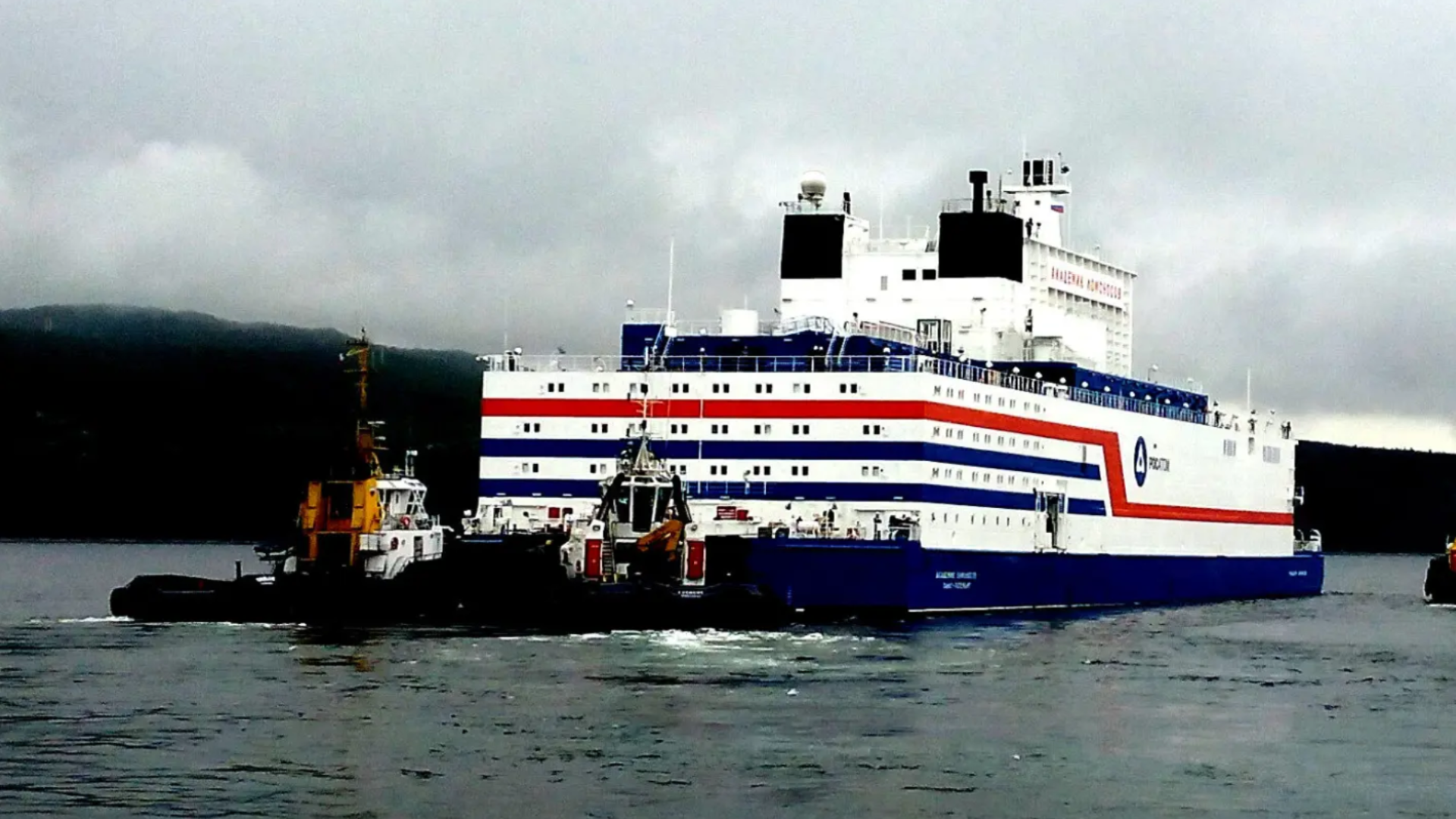 Akademik Lomonosov, a nuclear powered ship