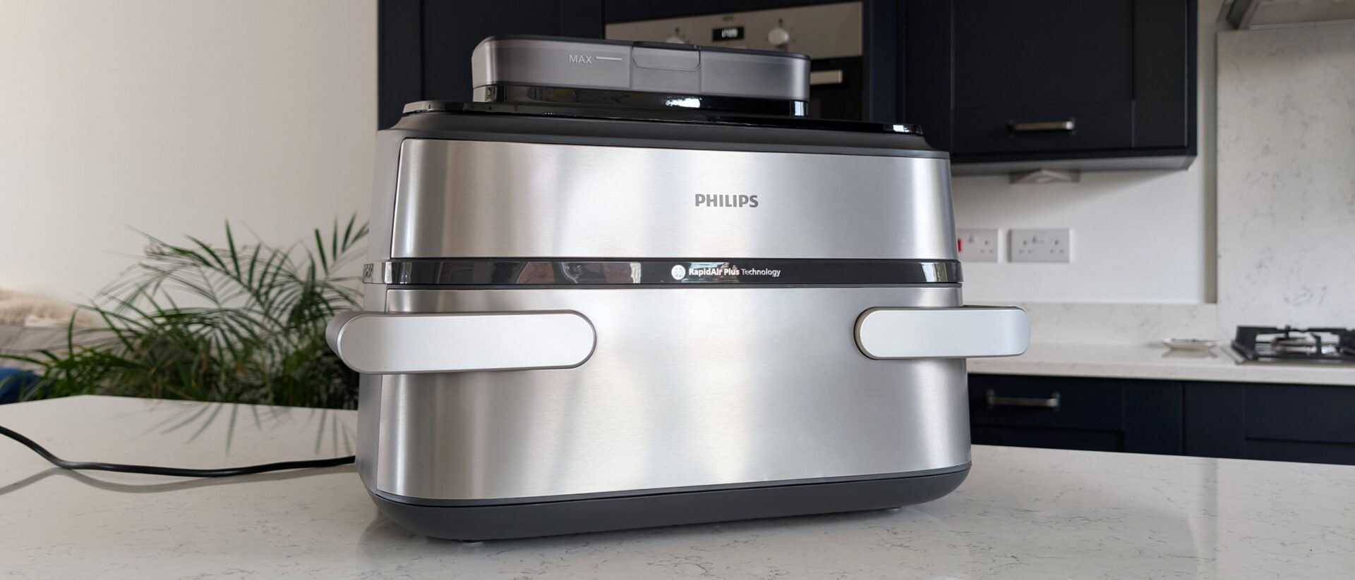 The Philips 5000 Series Megabasket with Steam is a fabulously versatile air fryer that surprised me with consistently great results