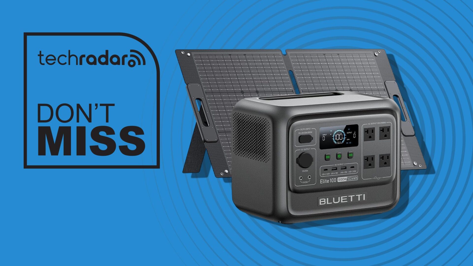 Bluetti Elite 100 V2 solar bundle gets a huge $470 price cut