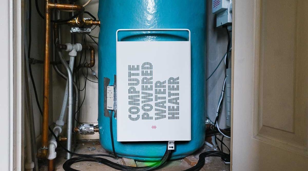 Compute powered water heater from Heata