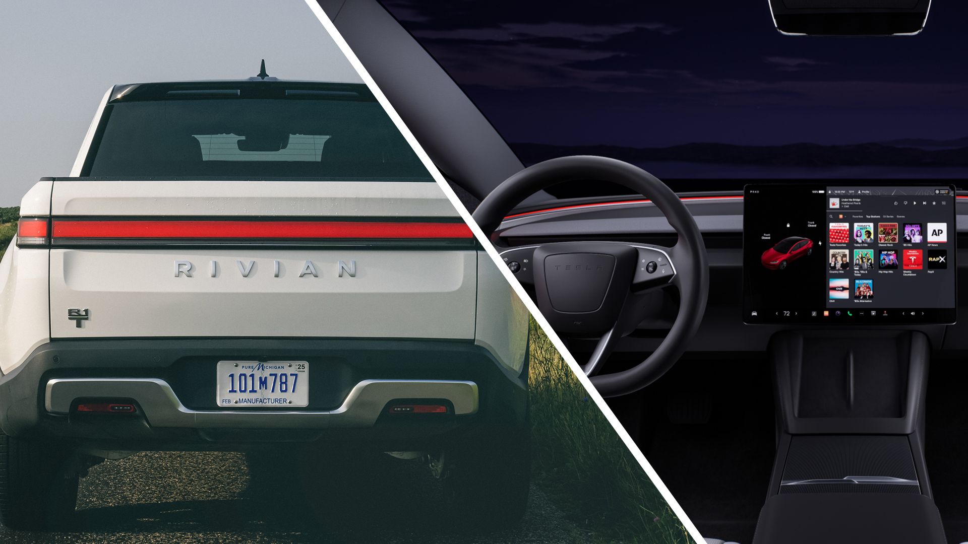 Rivian Tesla