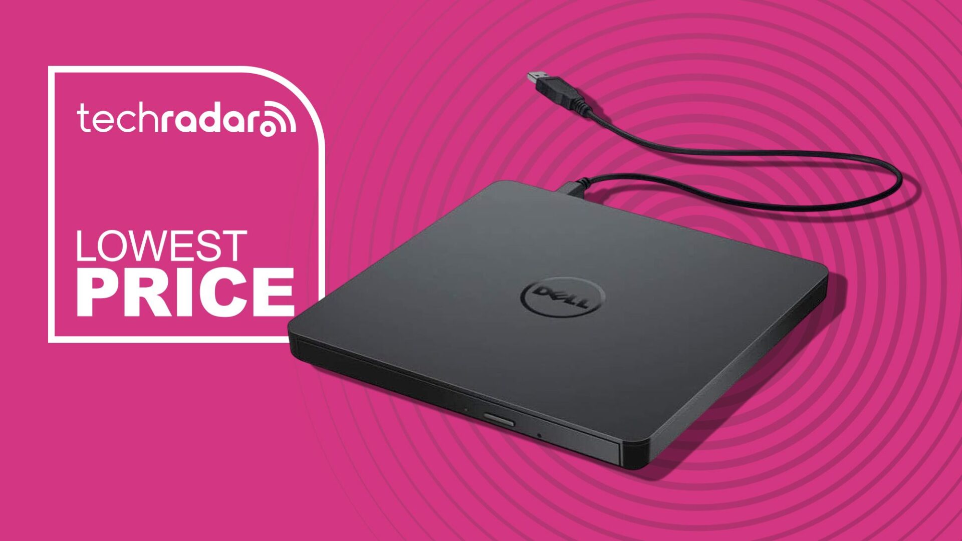 No disc drive? This $39 Dell DW316 USB DVD writer fixes that