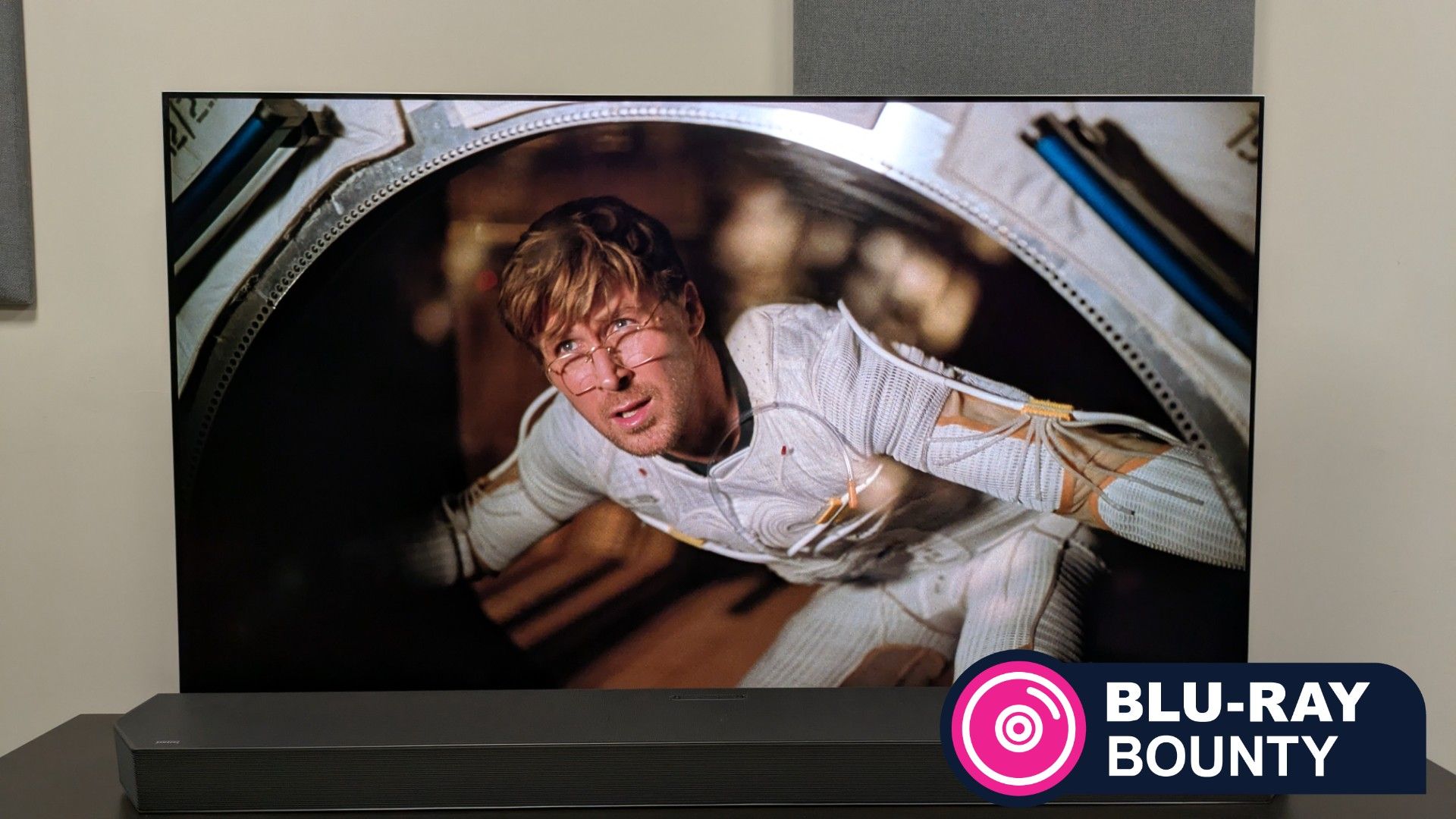 Blu-ray Bounty August 2026 hero image showing shot of Ryland Grace from Project Hail Mary