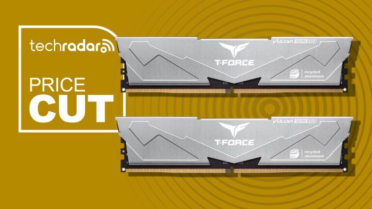 TeamGroup's 32GB T-Force Vulcan ECO DDR5 RAM kit is $50 off
