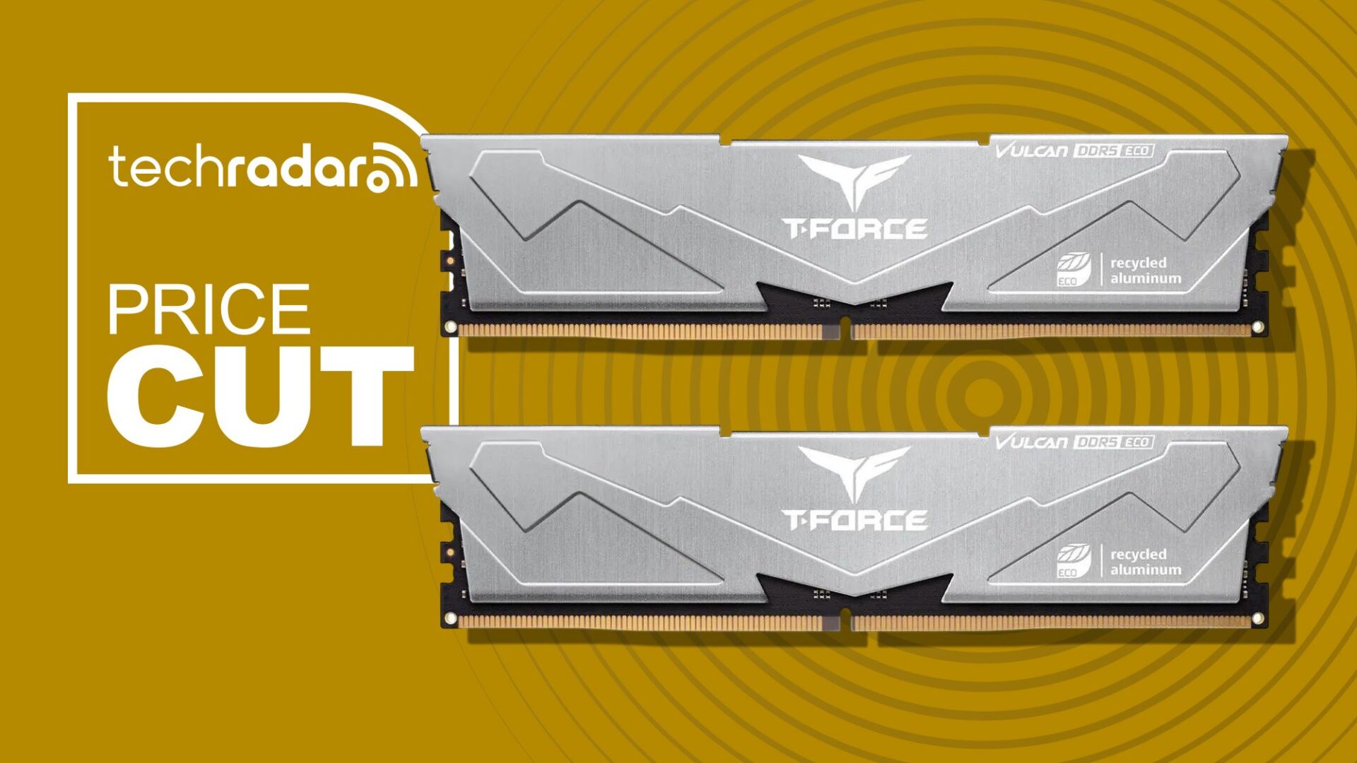 TeamGroup's 32GB T-Force Vulcan ECO DDR5 RAM kit is $50 off
