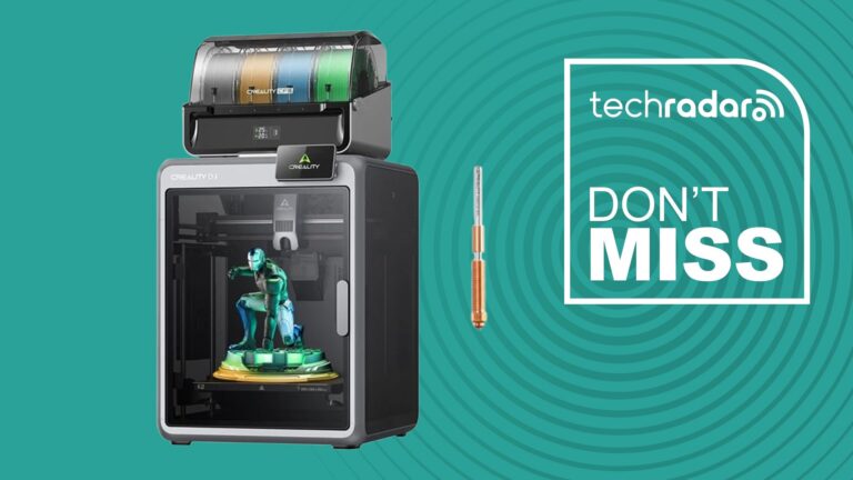 Creality's 16-color K2 Combo 3D printer drops to $584 at Amazon