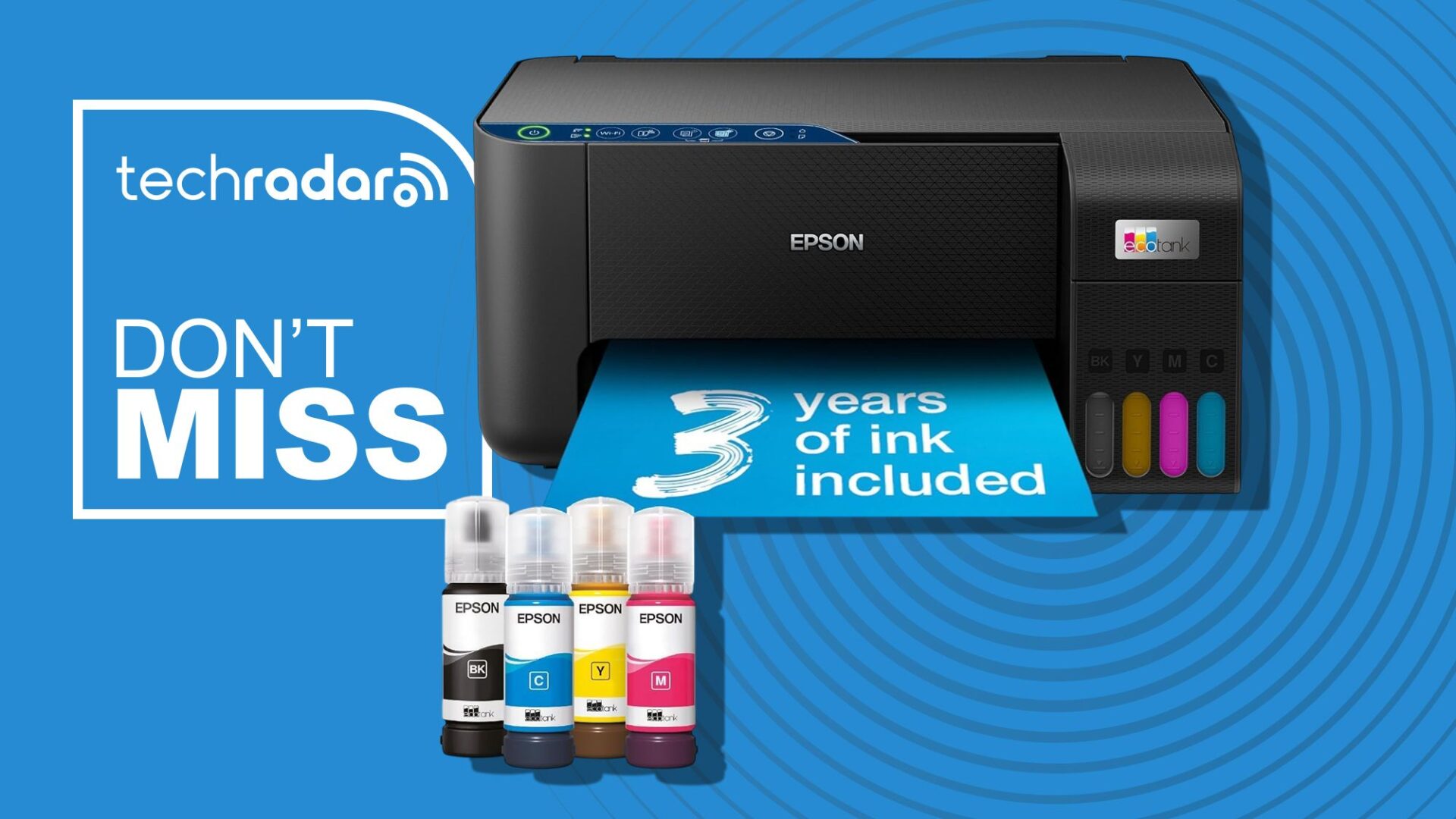 I bought the Epson EcoTank ET-2861 printer and now it's £60 off