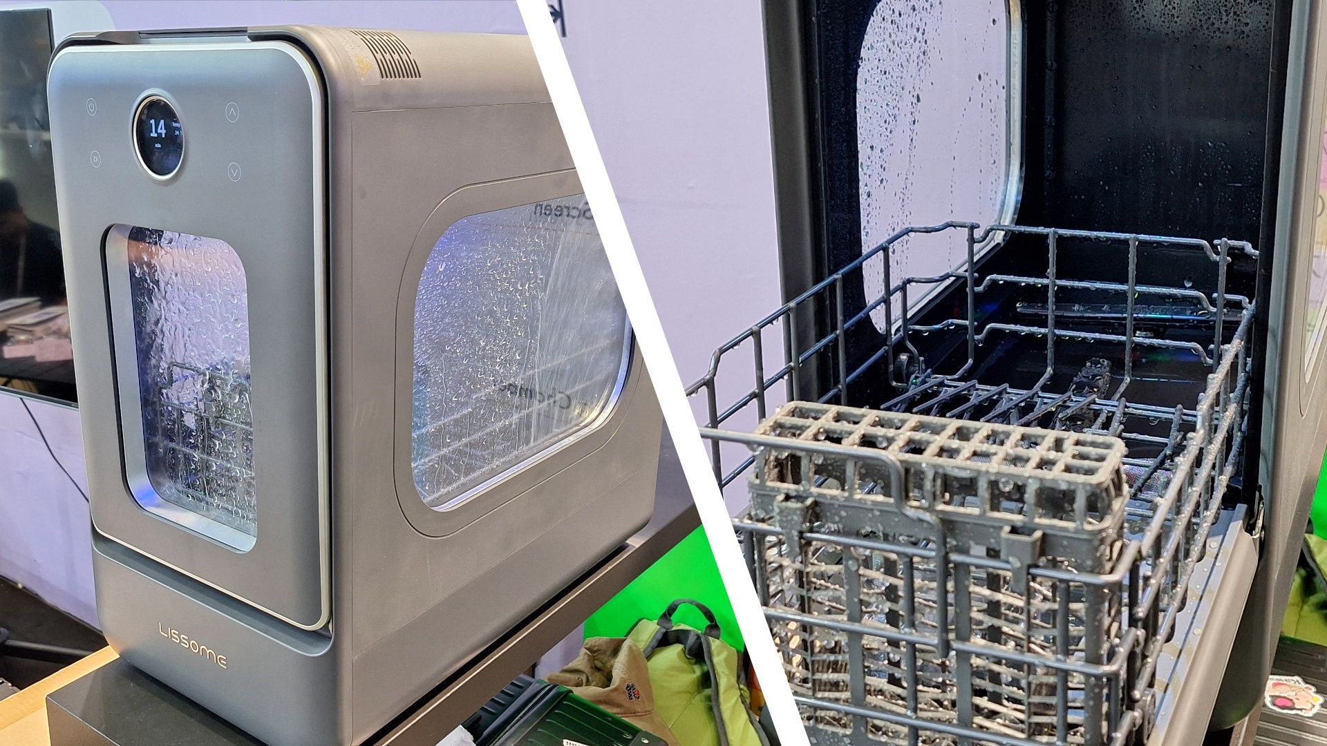 Lissome Countertop dishwasher