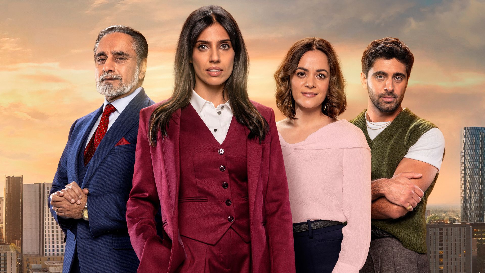 The main cast of The Split Up