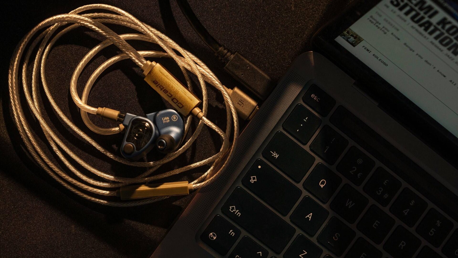 iFi's newest hi-res headphone DAC and amp squeezes into a tiny USB-C earbuds cable — you just add your own audiophile IEMs