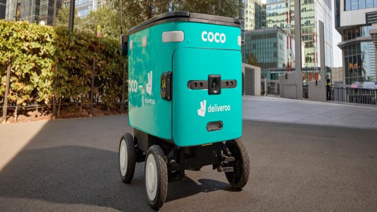 'Innovation should not come at the expense of real people': Deliveroo's robot delivery trials are 'disappointing', says trade union for human riders