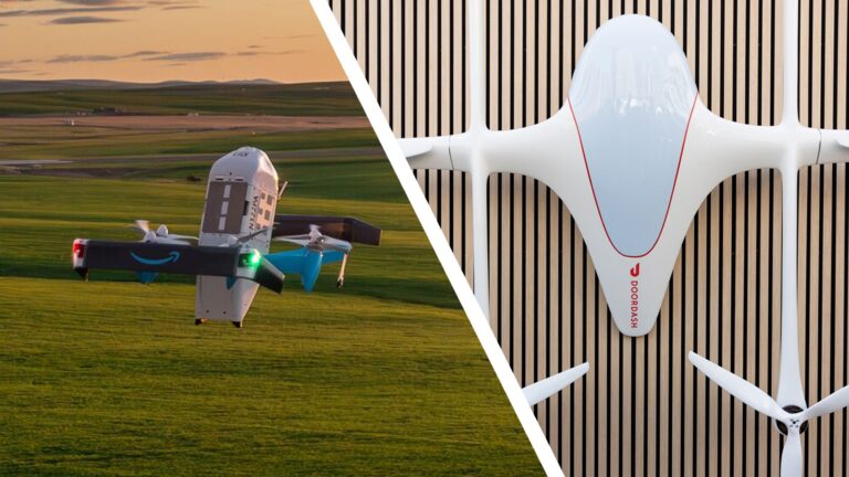 DoorDash says its new drone can get food to you in under five minutes — but Texas residents are already calling Amazon drone noise a 'big problem'