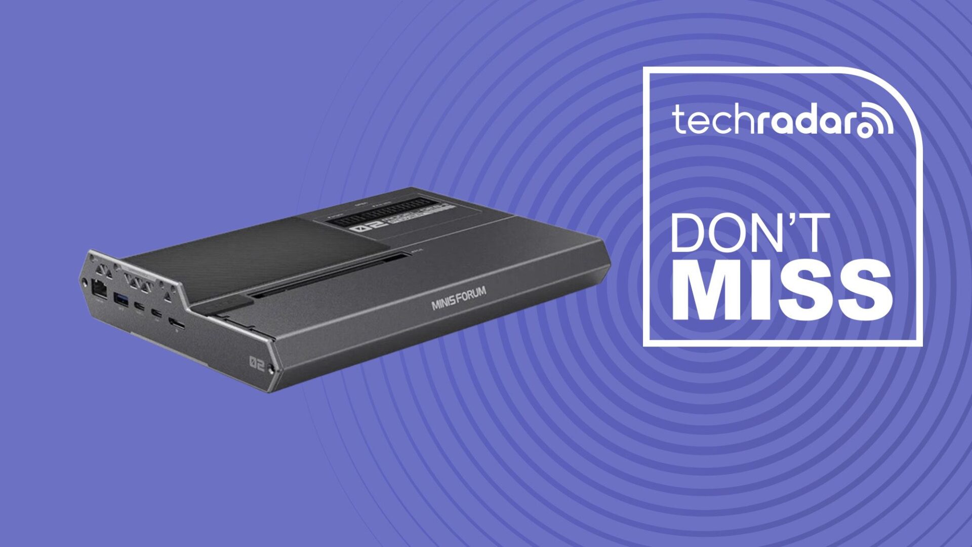 Minisforum DEG2 eGPU dock is down to $219 at Newegg