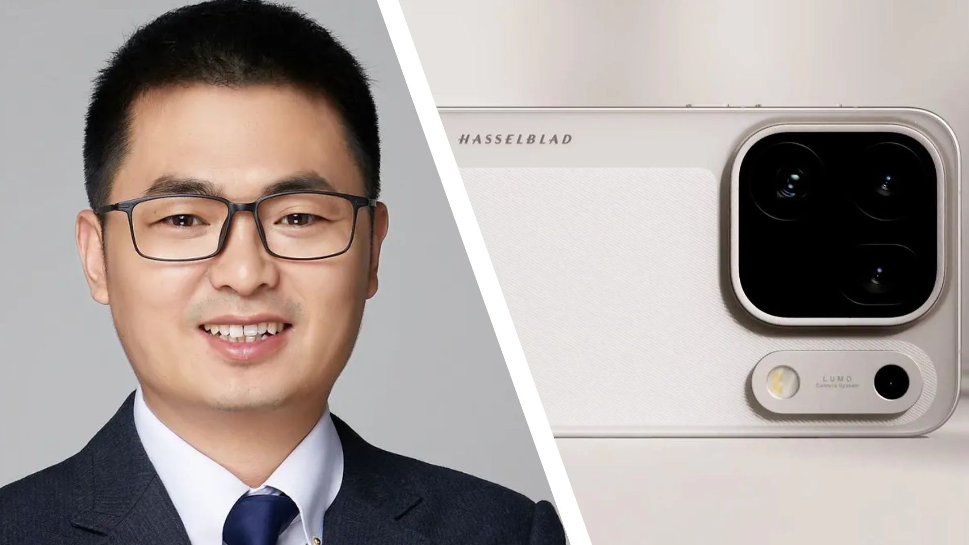 Oppo European CEO Elvis Zhou and the Oppo Find X10 Pro Max