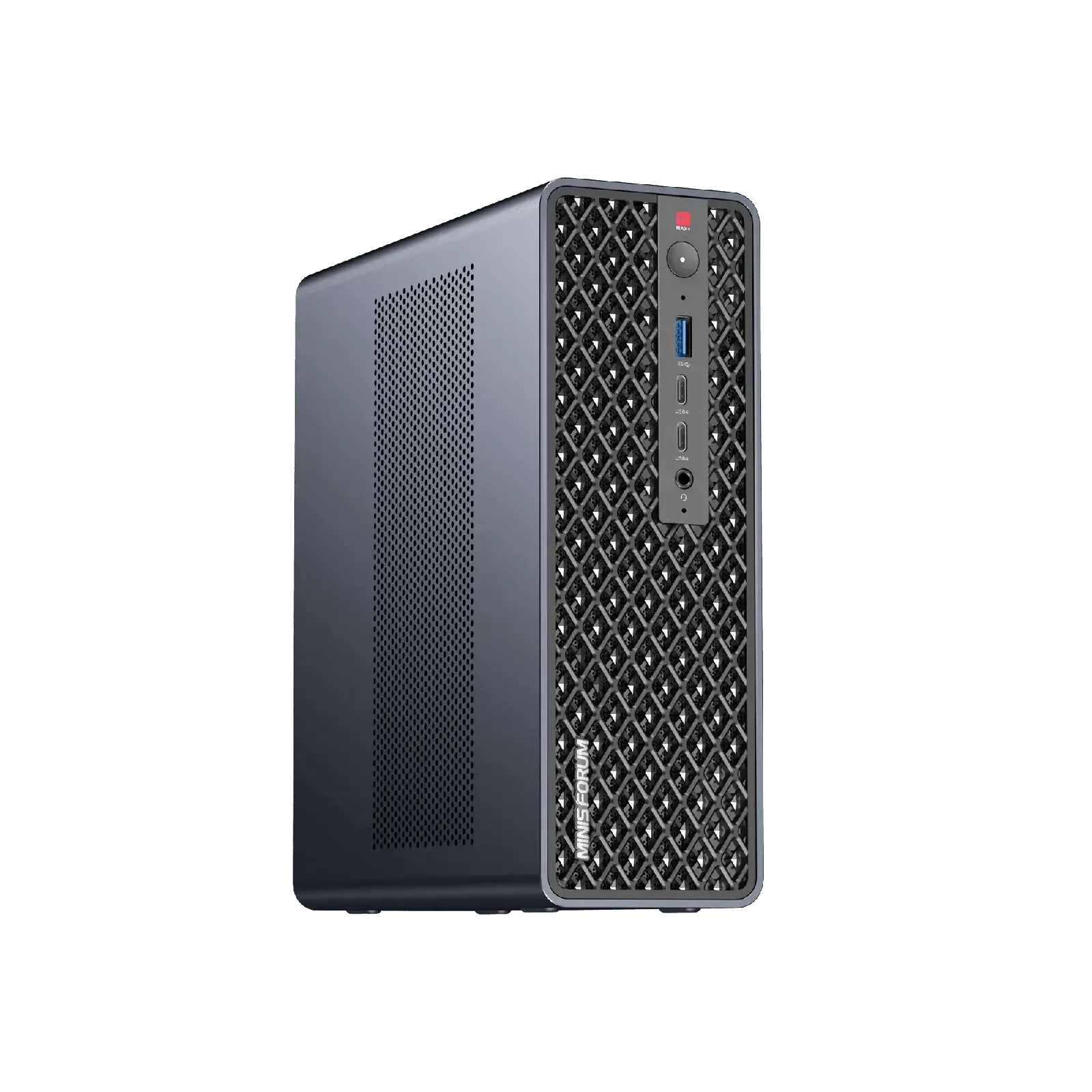 The Minisforum MS-S1 MAX-P495 pictured