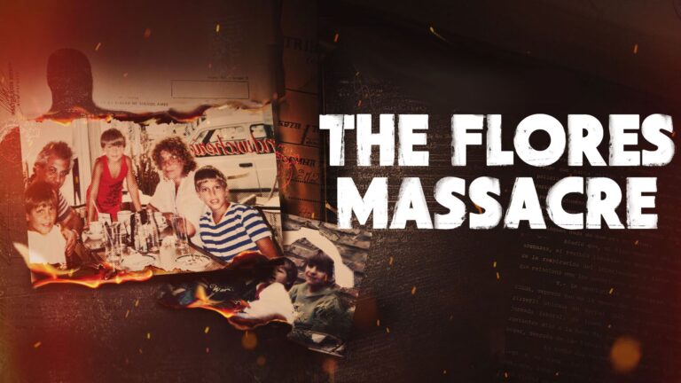 Poster for The Flores Massacre on HBO
