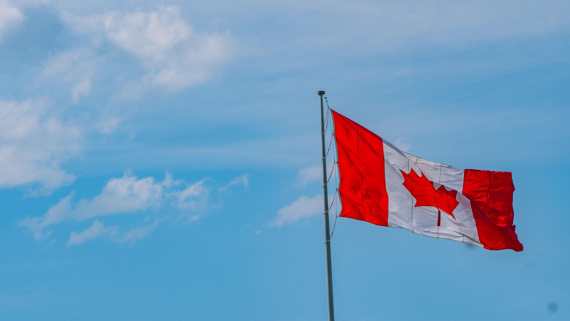 The Canada flag