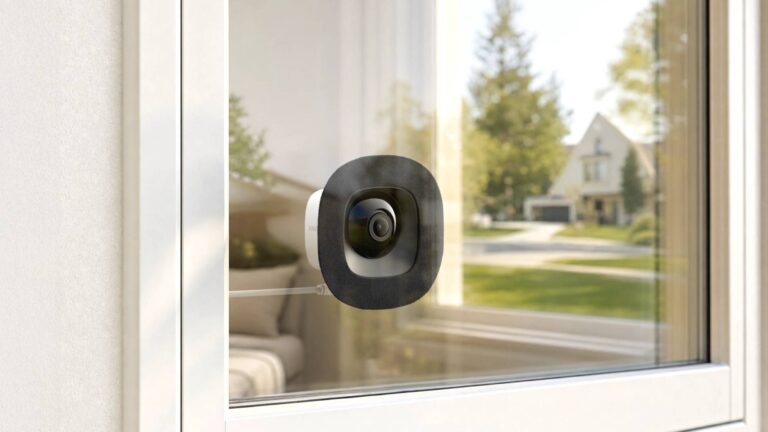 Eufy just launched a subscription-free home security camera that sticks to your window — but its wired power cable limits its placement options