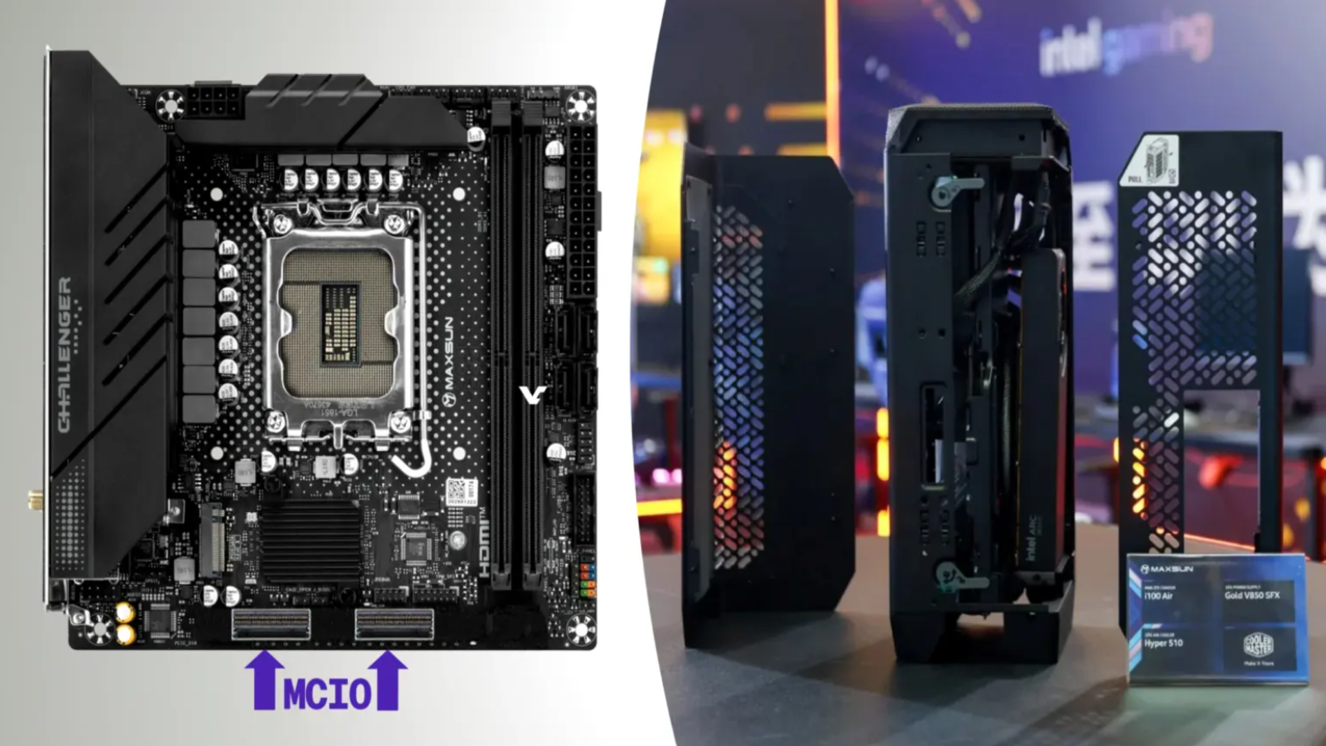 Maxsun Z890 Mini-ITX workstation