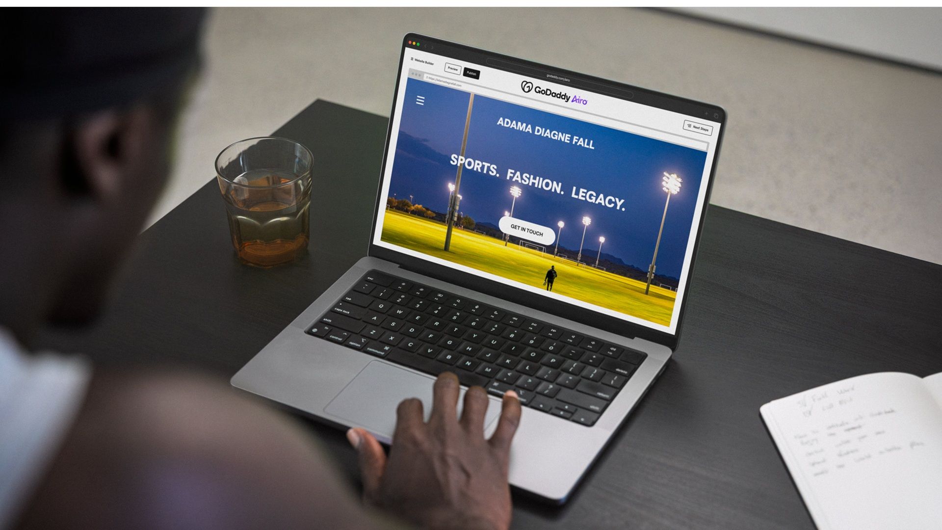 GoDaddy Advertorial Images