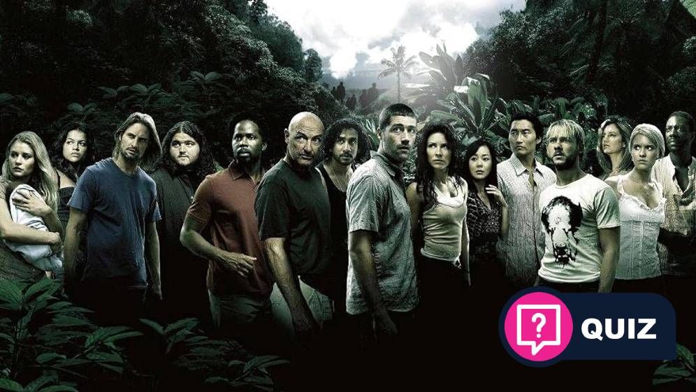 A banner for Lost with TechRadar's Quiz logo put over the top.