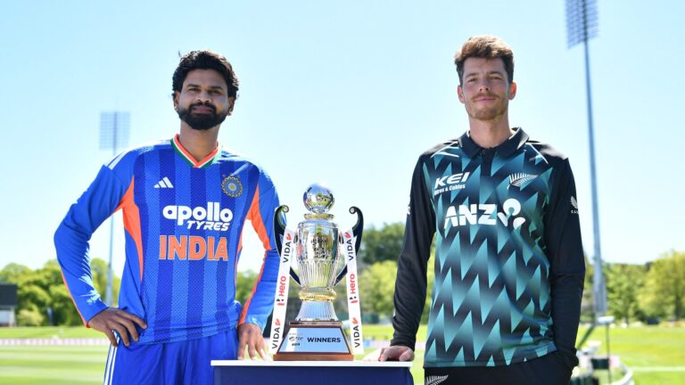 How to watch New Zealand vs India 2026 T20I Series: Live Stream Details