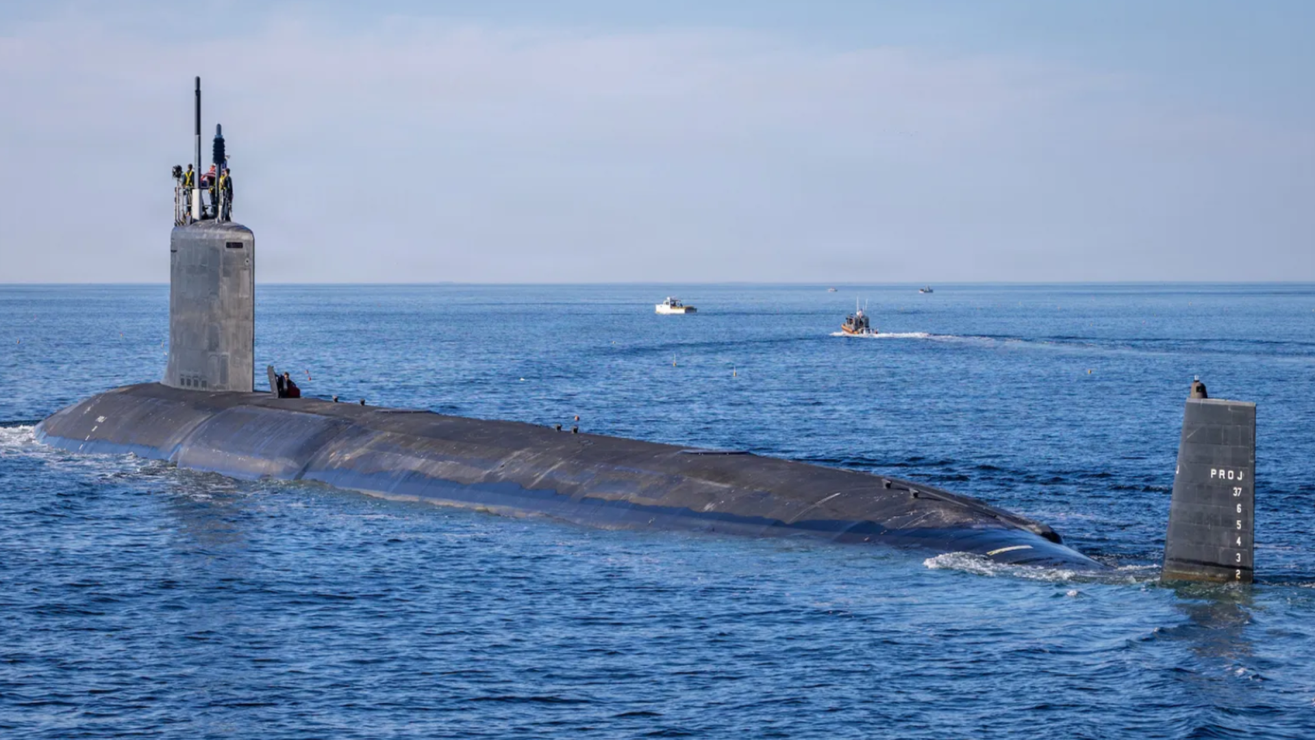 Virginia-class attack submarine USS North Dakota