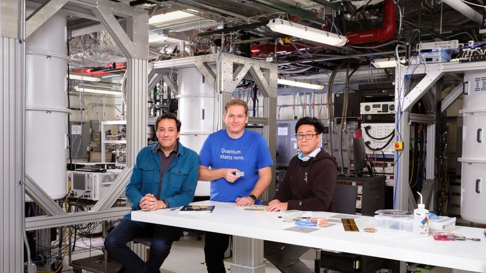 IBM's Dario Gil, Jay Gambetta, and Jerry Chow