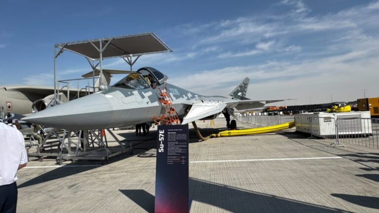 Russian Su-57 fighter jet